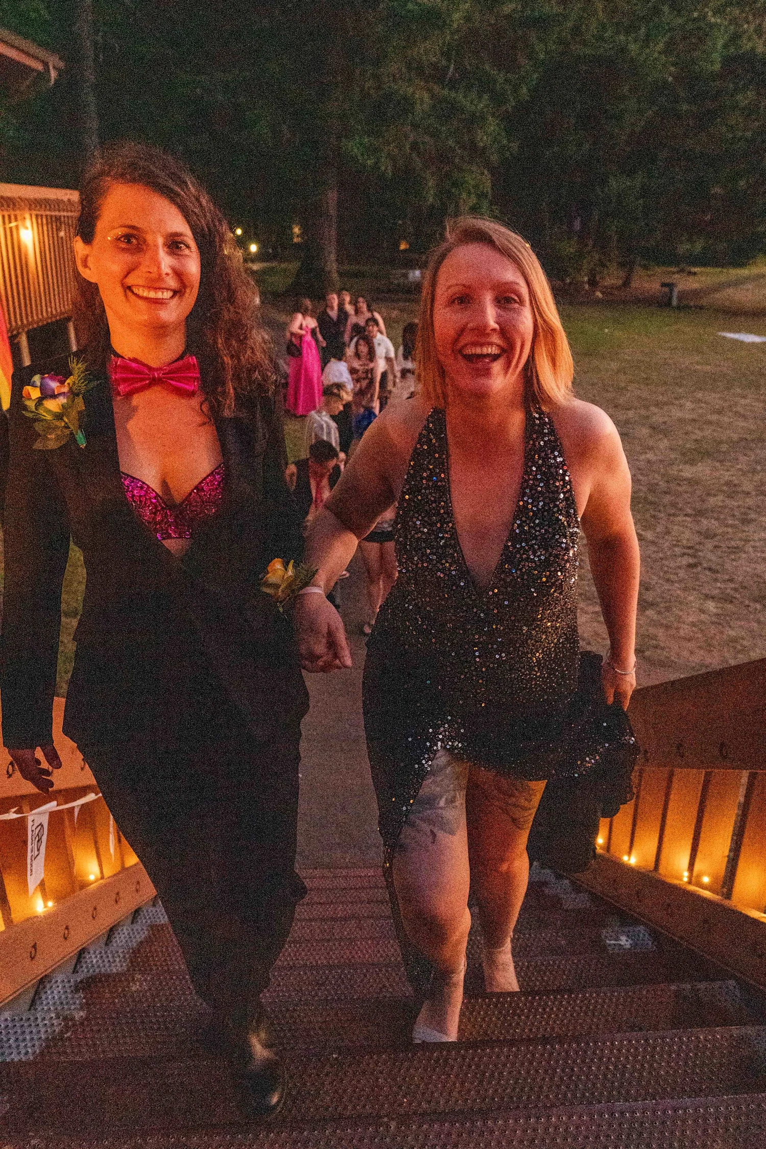 Thrilled to be at our second queer prom! Photographer: Mars Boutzoukas