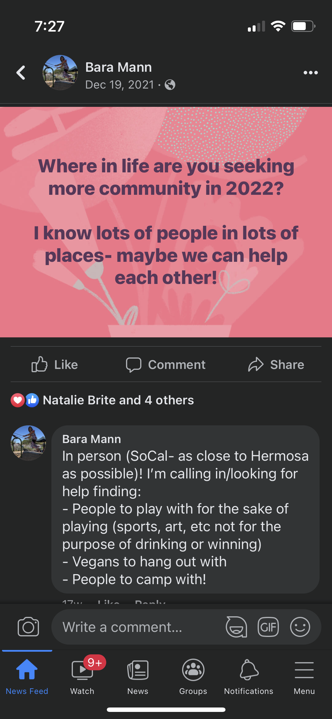  I may not have received much of a response to this post, but within months all of the things I’d called in showed up for me (without 3rd party support)! 