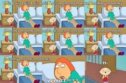 Ignoring Stewie won’t shut him up. Same goes for the little future tripper in you.