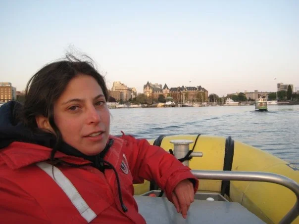 2009 Bara, over taking photos and ready to see some whales! (Victoria, BC)